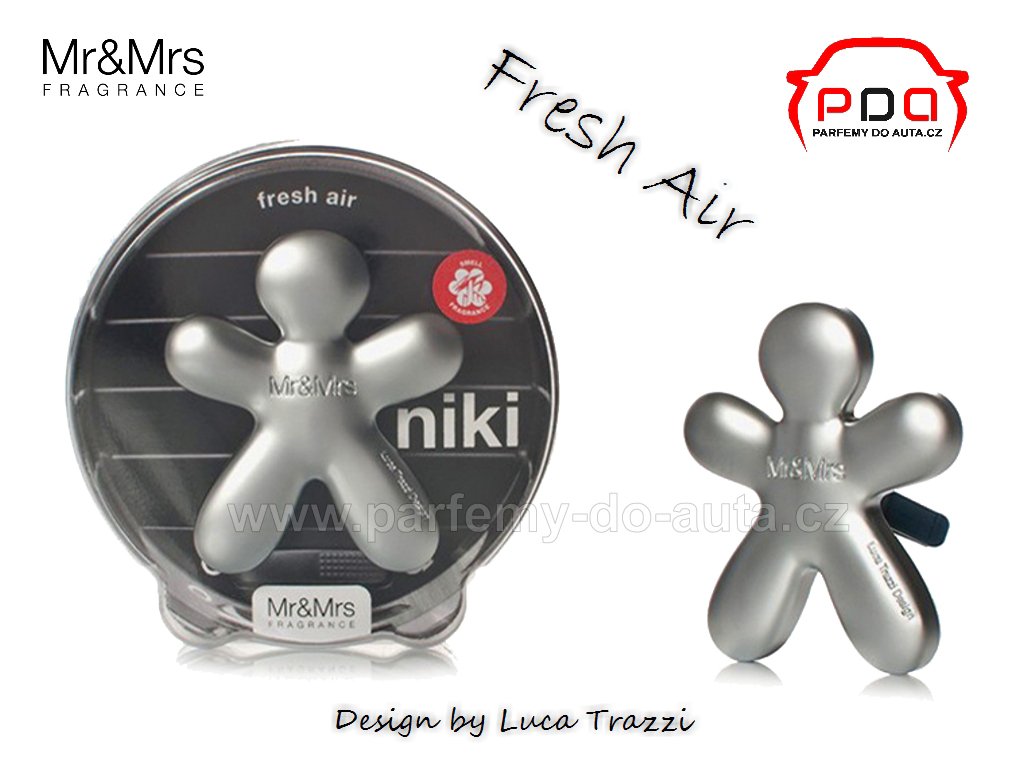 Panáček Niki Fresh Air - svěžest - vůně do auta Mr Mrs Fragrance