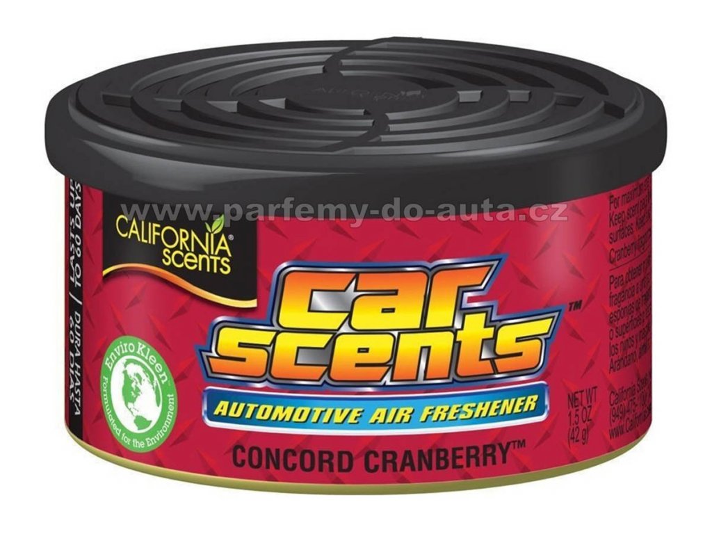 Car Scents Concord Cranberry - Brusinka