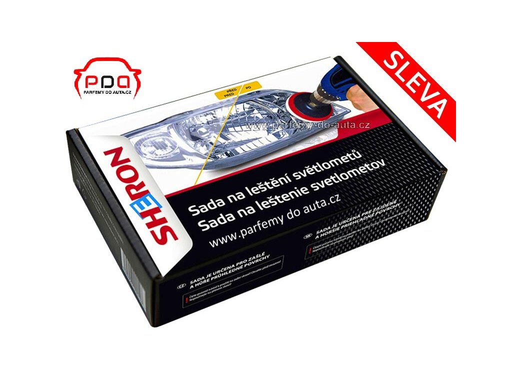 Sada na leštění světlometů - Sheron