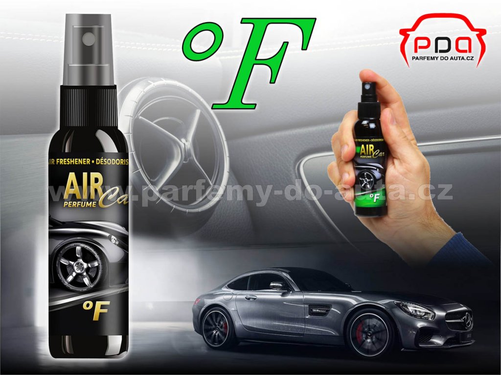 Parfém luxusní vůně do auta Air Car Perfume F Fahrenheit