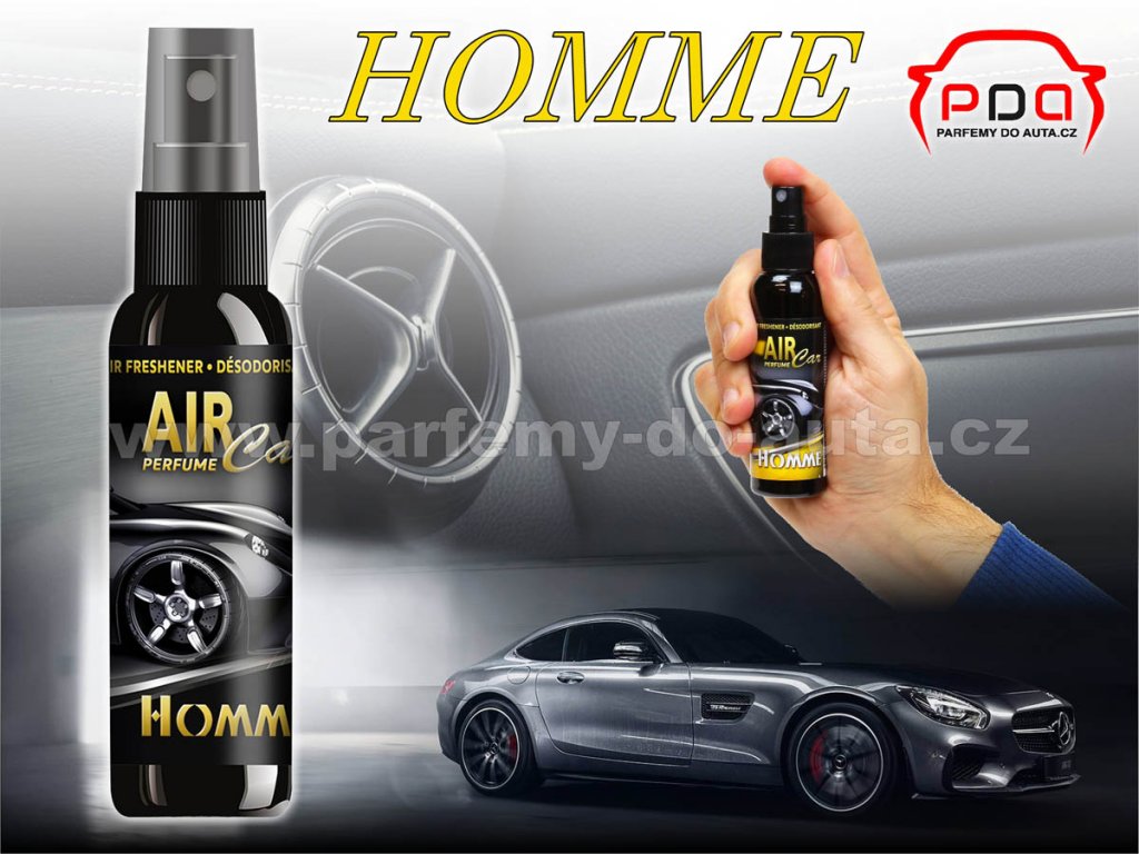 Parfém luxusní vůně do auta Air Car Perfume Homme