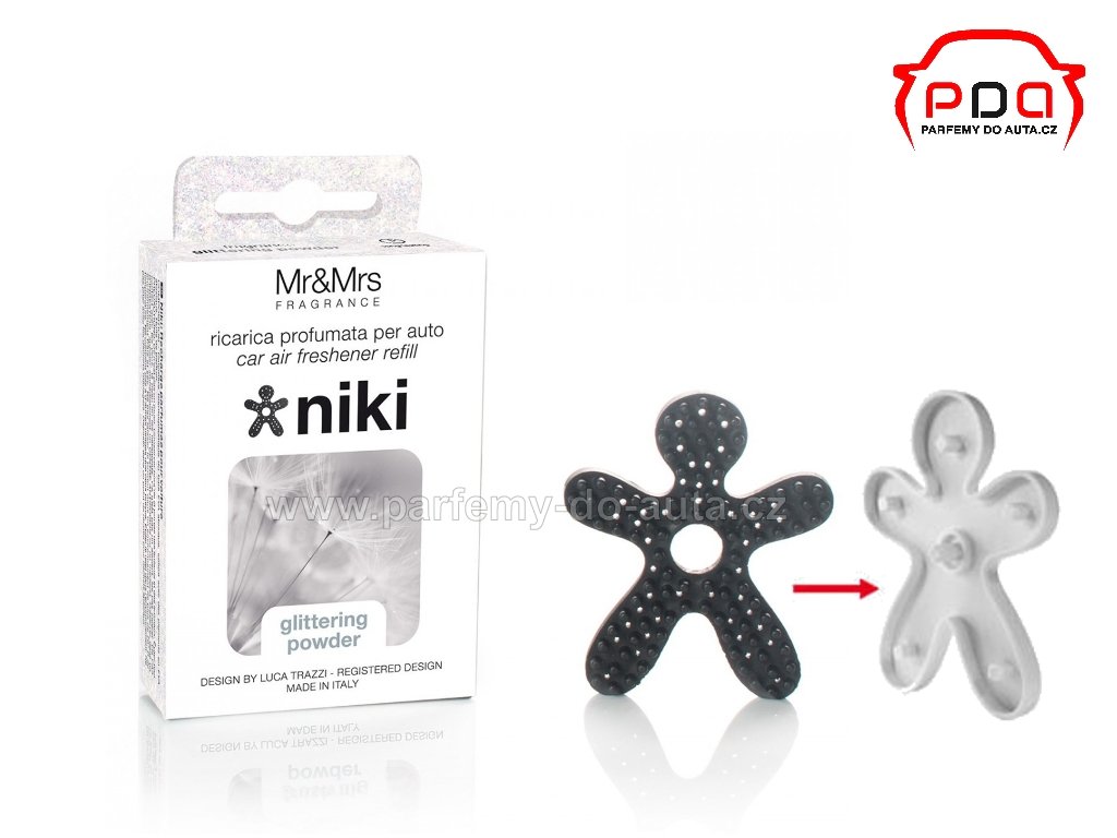 Náhradní náplň Niki Glittering Powder Třpitivý pudr