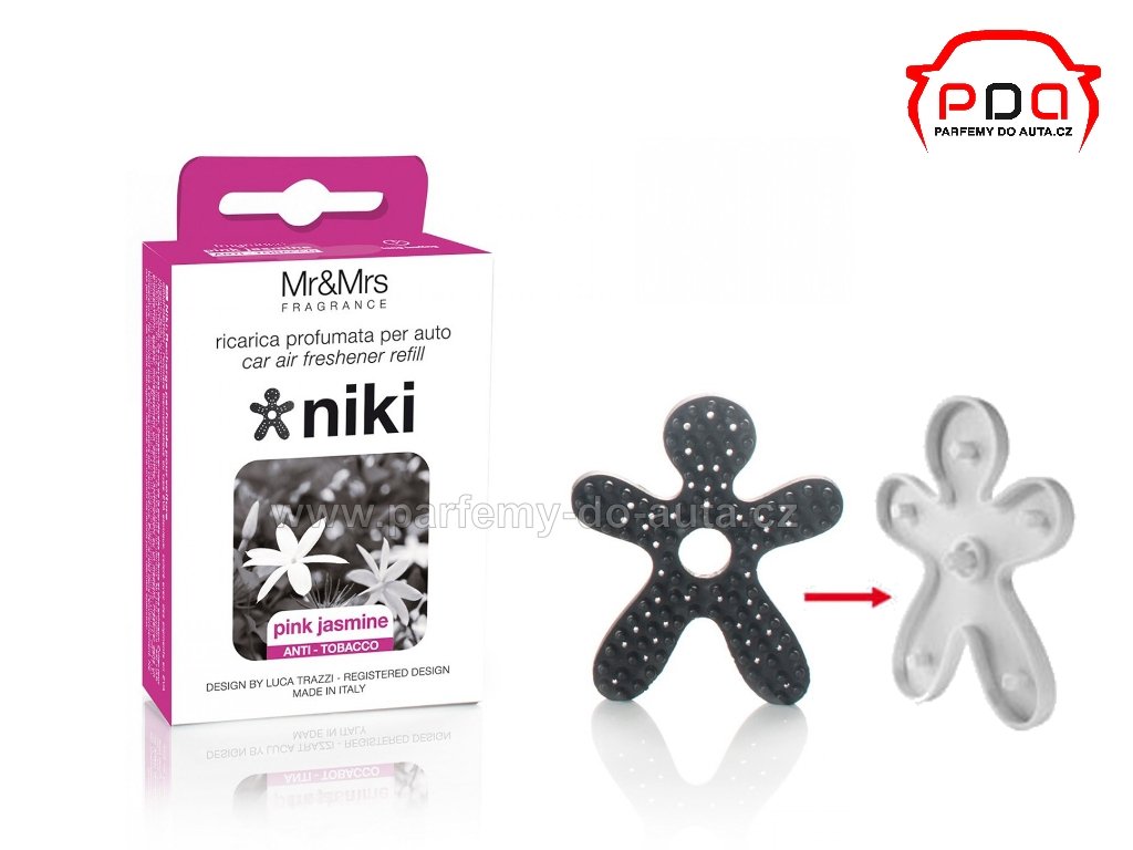 Náhradní náplň Niki Pink Jasmine anti tobacco Růžový jasmín anti tabák