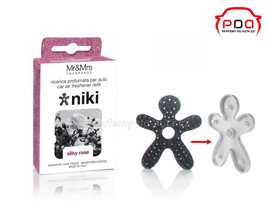 Náhradní náplň Niki Silky Rose - Hedvábná růže