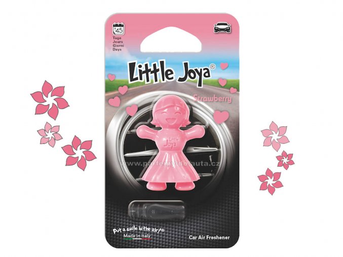 Little Joya Strawberry jahoda růžová panenka do auta