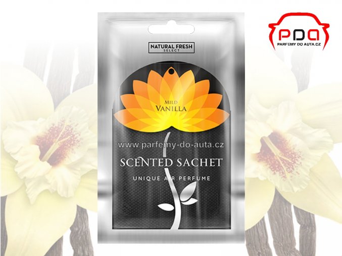 Vonný sáček Scented Sachet Silver Vanilla Vanilka Natural Fresh 1024