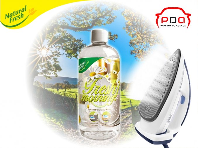 vůně do žehličky Ironing Water Fresh Morning s vůní svěží ráno 500ml Natural Fresh