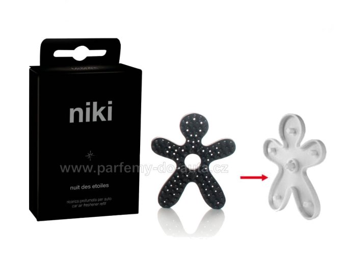 Náhradní náplň vůně NIKI Crystal Blue Nuit des etoiles mr mrs Fragrance