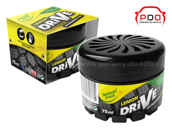 Drive Gel Lemon Citrón gelová vůně do auta