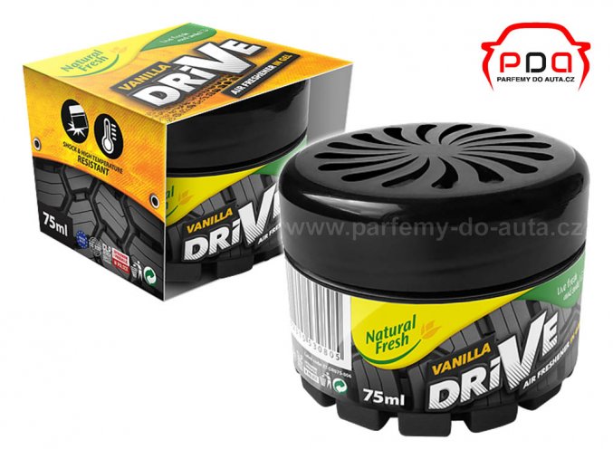 Drive Gel Vanilla Vanilka gelová vůně do auta