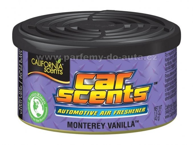 California Car Scents Monterey Vanilla Vanilka