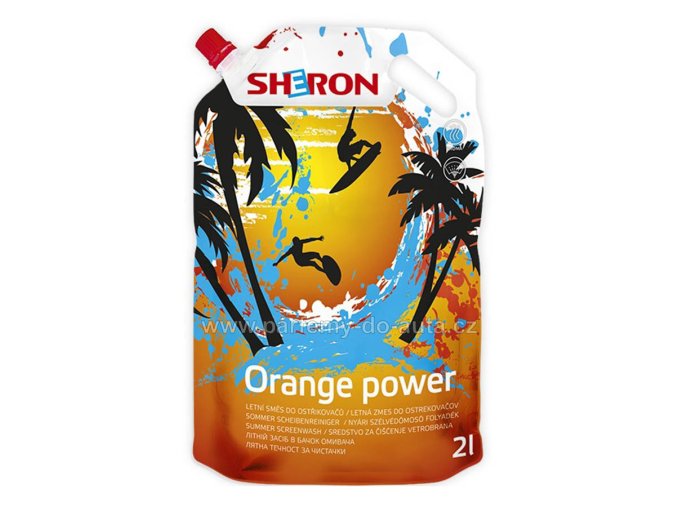 letní směs do ostřikovačů Sheron Orange power 2 litry