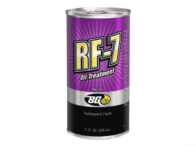 BG 107 RF 7 Oil Treatment aditivum pro obnovu výkonu a snížení spotřeby oleje z USA