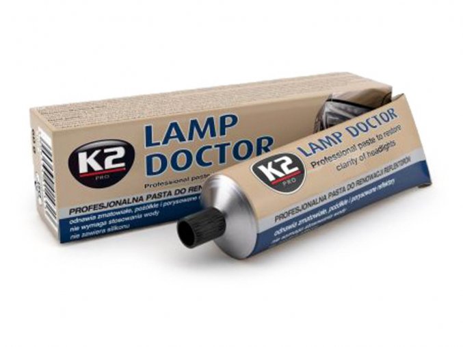 Lamp Doctor K2 leštící pasta na světlomety automobilu