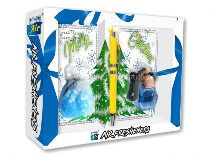 Vánoční sada vůní do auta Ocean Breeze Power Air