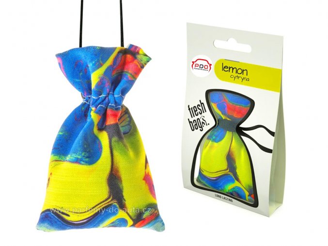 Fresh Bags ABSTRACT Lemon pytlík ReadySteady