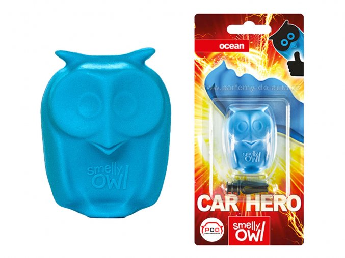 Sovička vůně do auta Smelly Owl Ocean