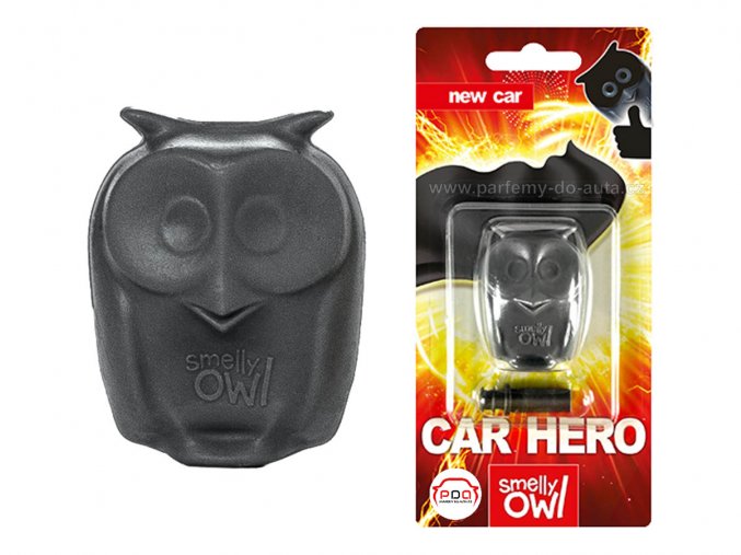 Sovička vůně do auta Smelly Owl New Car nové auto