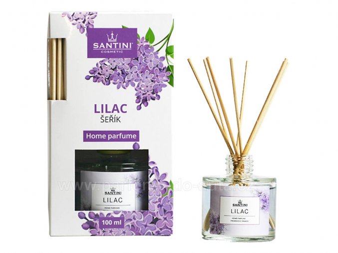 Santini Lilac šeřík bytový parfém aroma difuzér