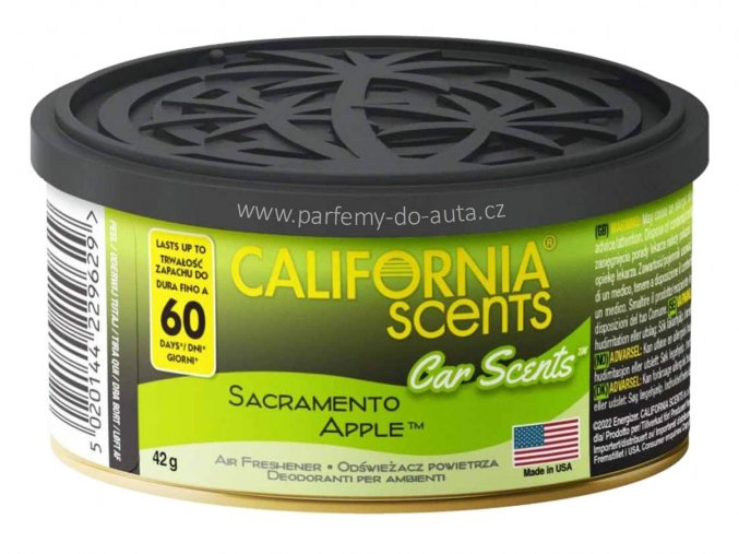 California Car Scents Sacramento Apple vůně