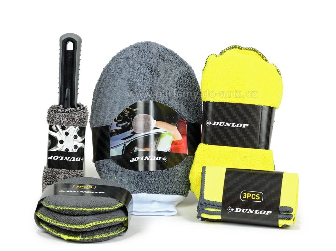 Dunlop sada mycích houbiček na auto