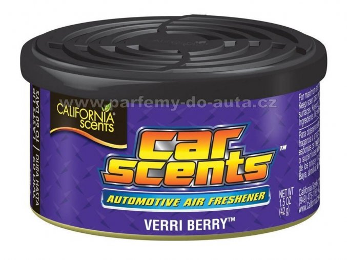 California Car Scents Borůvky Verri Berry