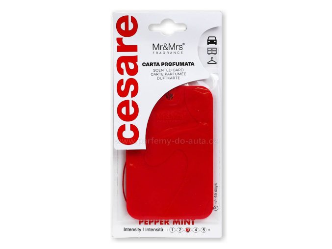 Cesare Scent Card Pepper Mint