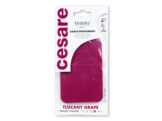Cesare Scent Card Tuscany Grape