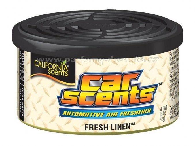 California Car Scents Čerstvě vypráno Fresh Linen