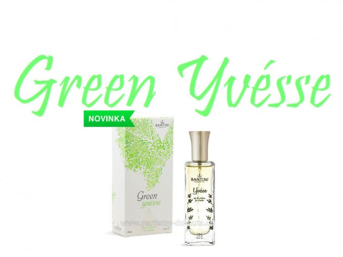 Santini Green Yvésse dámský parfém 50ml akce