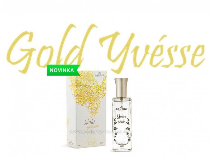 Santini Gold Yvésse dámský parfém 50ml J'adore Christian Dior