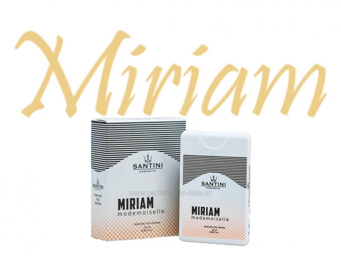 Santini Miriam 20ml dámský parfém do kabelky