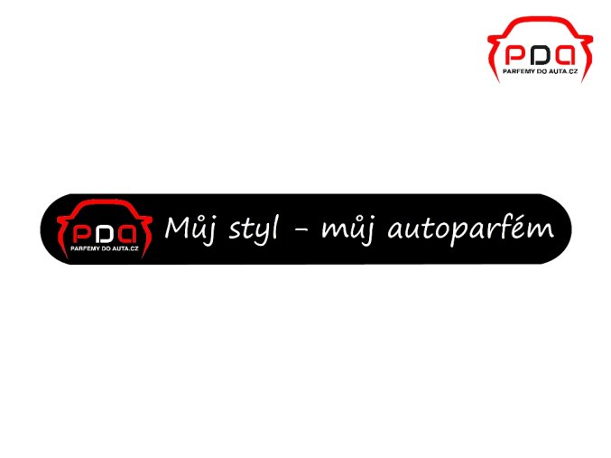 Nálepka na auto | Můj styl - Můj autoparfém