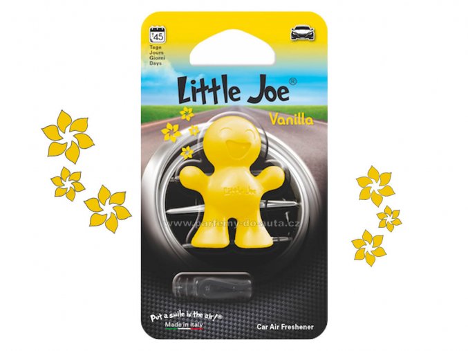 Little Joe Vanilla Vanilka žlutý panáček do auta