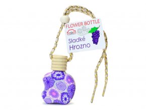 Flower Bottle Sladké Hrozno závěsná vůně do auta PDA21