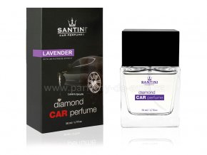 Santini Diamond Car Perfume Lavender fialový autoparfém