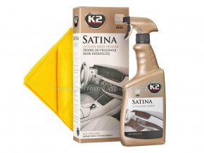 Satina K2 detailer impregnace na plubní desku a plasty v interiéru automobilu