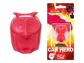 Sovička vůně do auta Smelly Owl Red Fruit ovoce