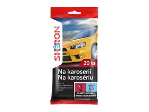 Vlhčené ubrousky na karoserii - Sheron