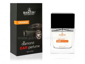Santini Diamond Car Perfume Orange oranžový autoparfém