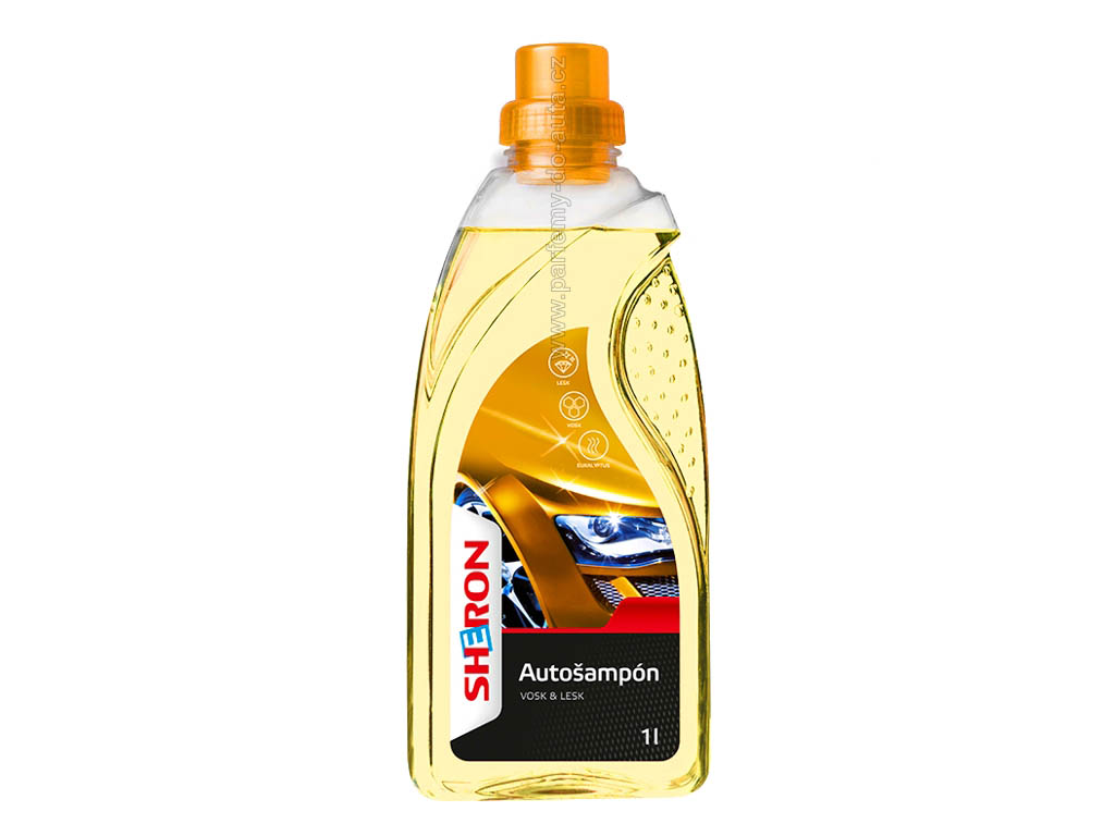 Autošampon vosk a lesk s vůní eukalyptu - Sheron