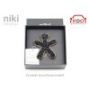 Černý panáček NIKI Crystal Black With Gold Finishing vůně do auta Mr Mrs Fragrance