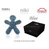 Panáček NIKI Crystal Blue - Silver - Modrý se stříbrným rámečkem - Mr&Mrs Fragrance