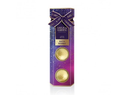Sada šumivých koulí 3x100g - Fík & Granátové jablko Baylis & Harding