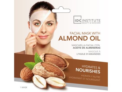 Facial mask almond