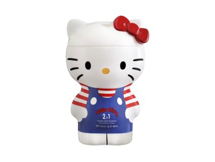 Eppe HELLO KITTY 2D sprchový gel a šampón 2v1 400 ml