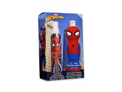 Eppe SPIDERMAN dárková sada tělový sprej 200 ml + sprchový gel a šampón 2v1 400 ml