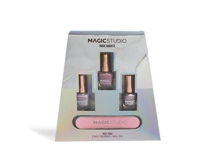 Magic Studio ROSE QUARTZ NAIL TRIO SET