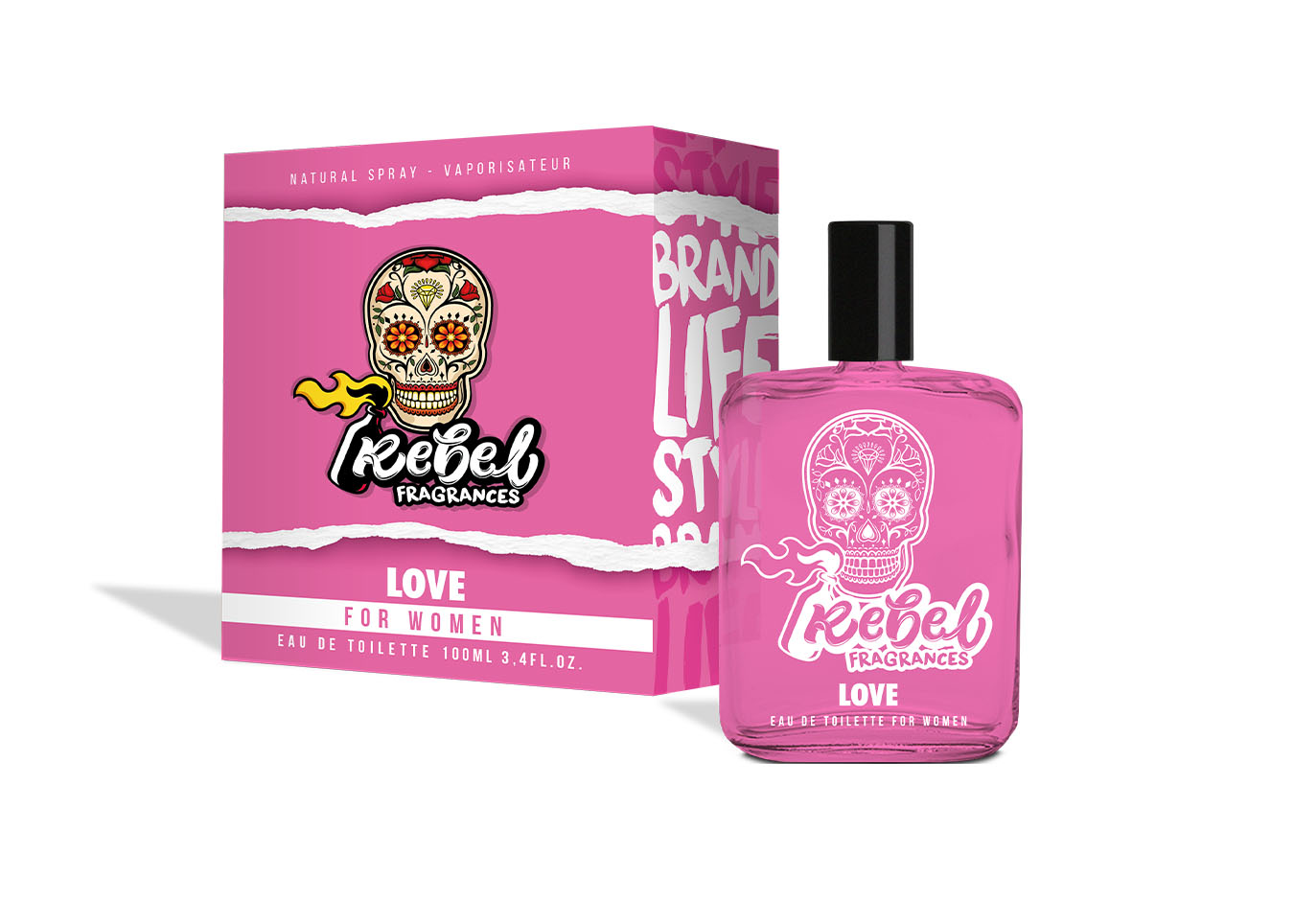 SAPHIR REBEL Love - Női 100 ml EDT Méret: 100 ml akciós termékkép 1