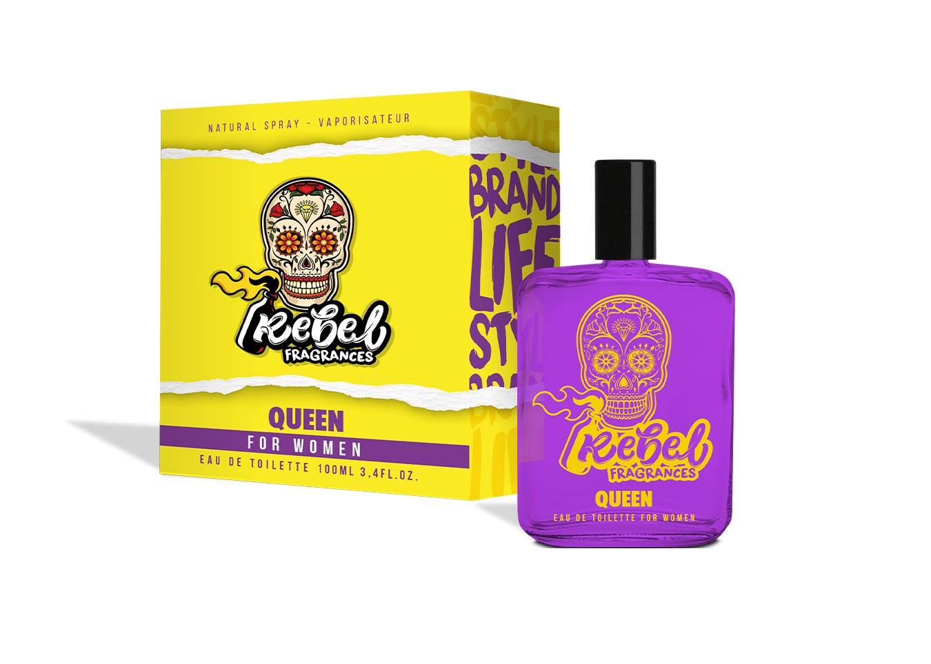 SAPHIR REBEL Queen - Női 100 ml EDT Méret: 100 ml akciós termékkép 1